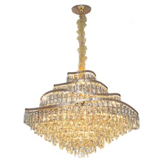 Люстра Citilux Naiad CL315192 золотистая