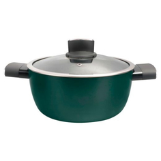 Кастрюля Hitt Verde алюминиевая, антипригарное покрытие, индукция 2,5 л