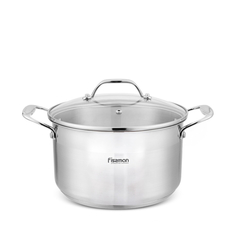 Кастрюля Fissman Platino 5478 нержавеющая сталь, 22x12,5см, 4,4 л