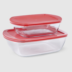 Набор форм для запекания Pyrex Cook&store с крышкой