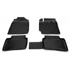 Комплект ковриков Avtodriver ADRAVG281 для Hyundai Solaris, Kia Rio X-Line, Kia Rio 2017-2019 г., 4 шт. чёрный 4