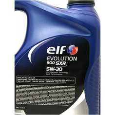Синтетическое моторное масло ELF Evolution 900 SXR 5W-30, 4 л, 1 шт. Эльф