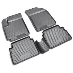 Коврики в салон подходят для RAVON R3, 2015-, седан, 4 шт. (полиуретан) / Равон Нексия Element