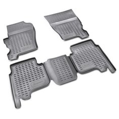 Коврики в салон LAND ROVER Discovery 3 HSE 2004-, 4 шт. (полиуретан) / Ленд Ровер Дискавери Element