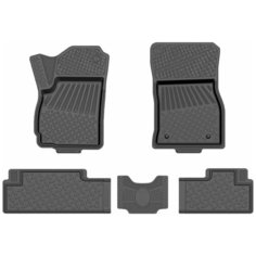 Коврики в салон резиновые для Chevrolet Orlando (12-15), Rezkon