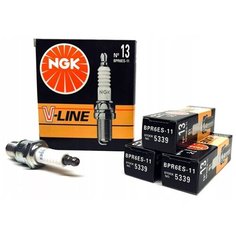 Свечи зажигания NGK №13 2110 4 шт 5339-4PCE/BPR6ES-11