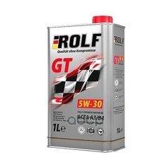 Синтетическое моторное масло ROLF GT 5W-30 ACEA A3/B4, 1 л, 1 шт.