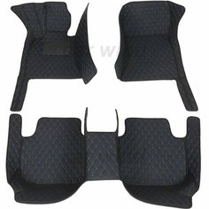 Кожаные автомобильные коврики на заказ для Chevrolet Lacetti 2005, 2006, 2007, 2008, 2009, 2010, 2016, коврики, коврики, подкладки для ног, аксессуары, Price For 5 seats нет
