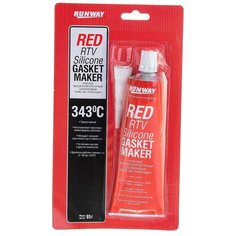 Силиконовый Герметик-Прокладка Красный RUNWAY арт. rw8500