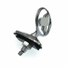 Подставка на переднюю капоте для Mitsubishi Pajero Montero V63 V65 V73 V75 V77 V78 2000-2006 MR 533663 Марк талисмана нет