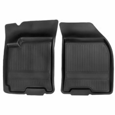 Коврики салона передние для Chevrolet Lacetti (04-) / Daewoo Gentra (13-), резина, 2 шт. Atoll Group