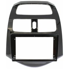 Рамка переходная для магнитолы 9.0" (цв. Черный) на CHEVROLET Spark (M300) 2010-2013 Teyes