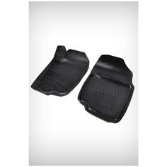 Коврики в салон резиновые передние 2шт серия Above board Toyota Rav 4 IV A40 2012-2019 высокий борт Comfort