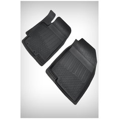 Коврики в салон резиновые передние 2шт серия Above board Nissan X-Trail III T32 2014- высокий борт Comfort