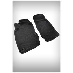 Коврики в салон резиновые передние 2шт серия Above board Nissan Note E11 2005-2013 высокий борт Comfort