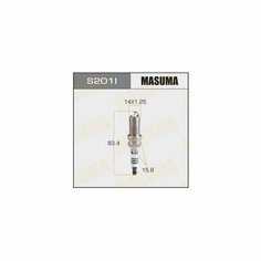 Свеча Зажигания Masuma Iridium (Ikh20) Masuma арт. S201I