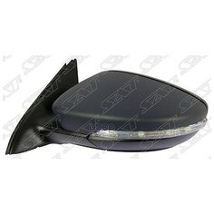 Зеркало Vw Jetta 11- Lh Поворот, Регул-Ка, Обогрев (6конт) Sat арт. ST-VW27-940-A2