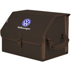 Органайзер-саквояж "Союз" в багажник Volkswagen (Фольксваген), размер M. Цвет: коричневый. A&P Групп