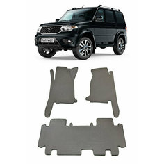 UAZ Patriot (Люкс) 2014 - н. в. коврики EVA Smart Комплект в салон макси УАЗ