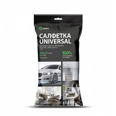 Салфетка микрофибра 250 г/м 30*30, 10 шт Grass