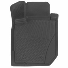 Передний левый коврик в салон для Renault Duster 4WD (2010-2021-Н. В.), PREMIUM, резина, 1 шт. Atoll Group