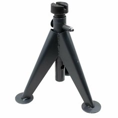 Подставка под автомобиль страховочная + накладка резиновая с прорезью под порог, 3 т Двинз