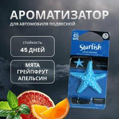 Ароматизатор полимерный Kogado Starfish на кондиционер Squash Marine арт. 3241