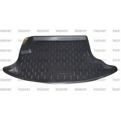 Коврик в багажник Лада Нива Тревел/Шевроле нива /Lada Niva Travel/ Chevrolet Niva пластик Incover