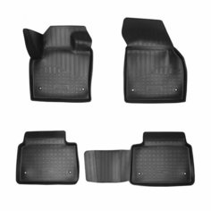 Коврики в салона 3D для Land Rover Discovery Sport (2019-2024) / Ленд Ровер Дискавери Спорт Nor Plast