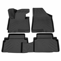 Коврики салона для Kia Sportage 2010-2015 / Киа Спортейдж Rezkon