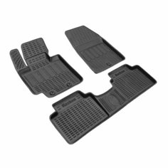 Коврики салона для Kia Soul 2014-2019 / Киа Соул Rezkon