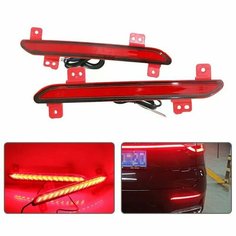 LED Светодиодные светильники катафоты в задний бампер, бегущий поворот Haval F7 / F7x 2018-2021