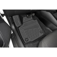 Комплект ковриков в салон ELEMENT 3DAN0017210 для Honda Element, Hyundai Tucson 2020-2024 г., 4 шт. черный 4