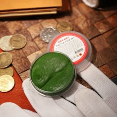 Полировальная паста ГОИ № 1 REXANT для финишной шлифовки и полировки поверхностей, банка 30 грамм