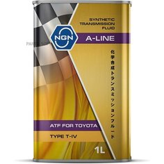 NGN V182575145 Масло трансмиссионное синт. NGN A-Line ATF Type T-IV 1л
