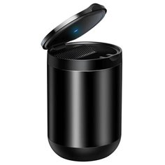 Автомобильный мусорный контейнер BASEUS Premium Car Ashtray, Черный, CRYHG01-01