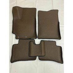 Kia Rio 4 (FB) (2016-2022) Лев. р. Автомобильные коврики EVA 3D с бортами Нет бренда