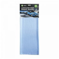 Салфетка из микрофибры magic glass, для стекол и зеркал, 40 х 50 см, GRASS IT0308 (1 шт.)
