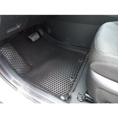 3D EVA коврики HYUNDAI СRETA II 2021-нов, Хендай Крета 2 ковры с бортами Эва Carply