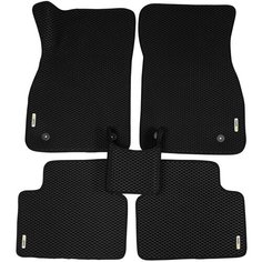 Автомобильные коврики ЭВА (EVA) для OPEL INSIGNIA / Опель Инсигния / 2008 - 2017 + 4 логотипа АвтоЕва.рф