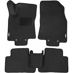 Автомобильные коврики (автоковрики) ЭВА / EVA / ЕВА для NISSAN QASHQAI (j11) / Ниссан Кашкай / 2013-2022 сборка РФ + подпятник + 2 логотипа АвтоЕва.рф