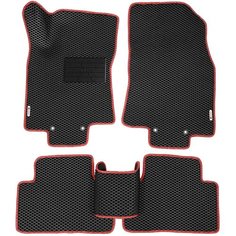 Автомобильные коврики (автоковрики) ЭВА / EVA / ЕВА для NISSAN QASHQAI (j11) / Ниссан Кашкай / 2013-2022 сборка РФ + подпятник + 2 логотипа АвтоЕва.рф