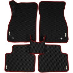 Автомобильные коврики ЭВА (EVA) для OPEL INSIGNIA / Опель Инсигния / 2008 - 2017 + 4 логотипа АвтоЕва.рф