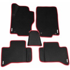 Автомобильные коврики ЭВА (EVA) для Mercedes-Benz ML (II) (W164) / Мерседес-Бенц МЛ / 2005-2010 + 4 логотипа АвтоЕва.рф