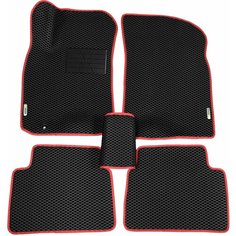 Автомобильные коврики ЭВА (EVA) для CHEVROLET LACETTI / Шевроле Лачетти / 2004 - 2013 + подпятник + 2 логотипа АвтоЕва.рф