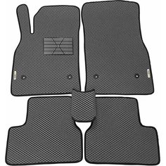 Автомобильные коврики ЭВА (EVA) для OPEL ASTRA (J) / Опель Астра J / 2010-2015 + подпятник + 2 логотипа АвтоЕва.рф