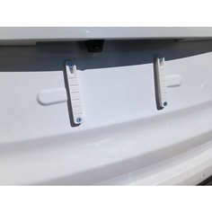 Адаптер (переходник) для номера Chery Tiggo 4,7,8 pro, HAVAL OMODA под Российские рамки и номера. Адаптер номерных рамок для китайских автомобилей Нет бренда