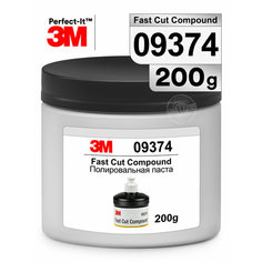 Абразивная полировальная паста / полироль 3М™ 09374 Perfect-it® III Fast Cut, 200 грамм 3M