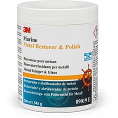 Полировальная паста / полироль для металла 3М™ 09019 Marine Metal Restorer and Polish, 545 грамм 3M