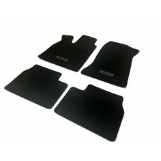 Коврики салона текстильные MATEX для Hyundai Solaris (2017-) ворс "Miami", цвет черный МАТЕx